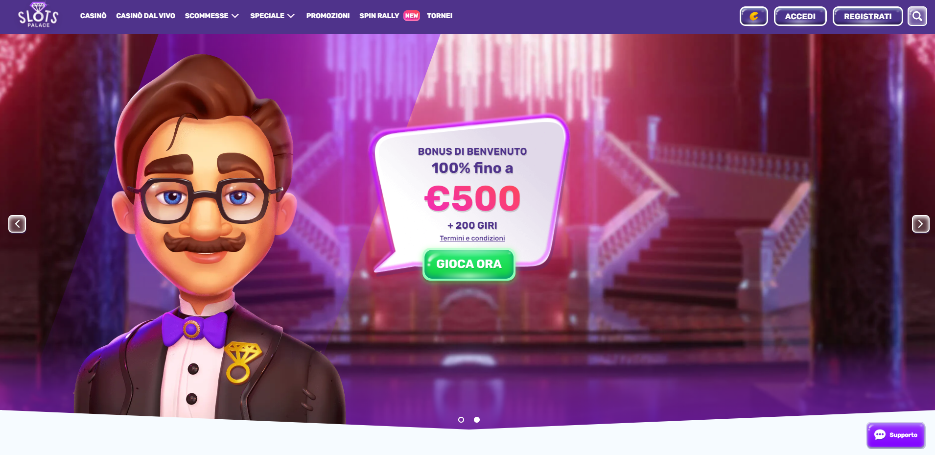 slotspalace casino